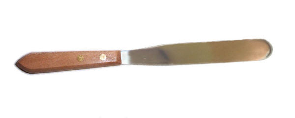 10" Lab Spatula with Wood Handle comparable to *Fisher 14-365F