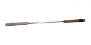 Dual round tip flat spatula
